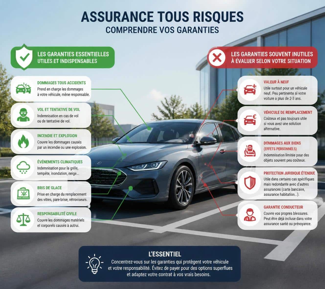 d&eacute;couvrez pourquoi certaines garanties dans une assurance tous risques peuvent &ecirc;tre inutiles et vous co&ucirc;ter cher. apprenez &agrave; choisir une couverture adapt&eacute;e pour &eacute;conomiser.