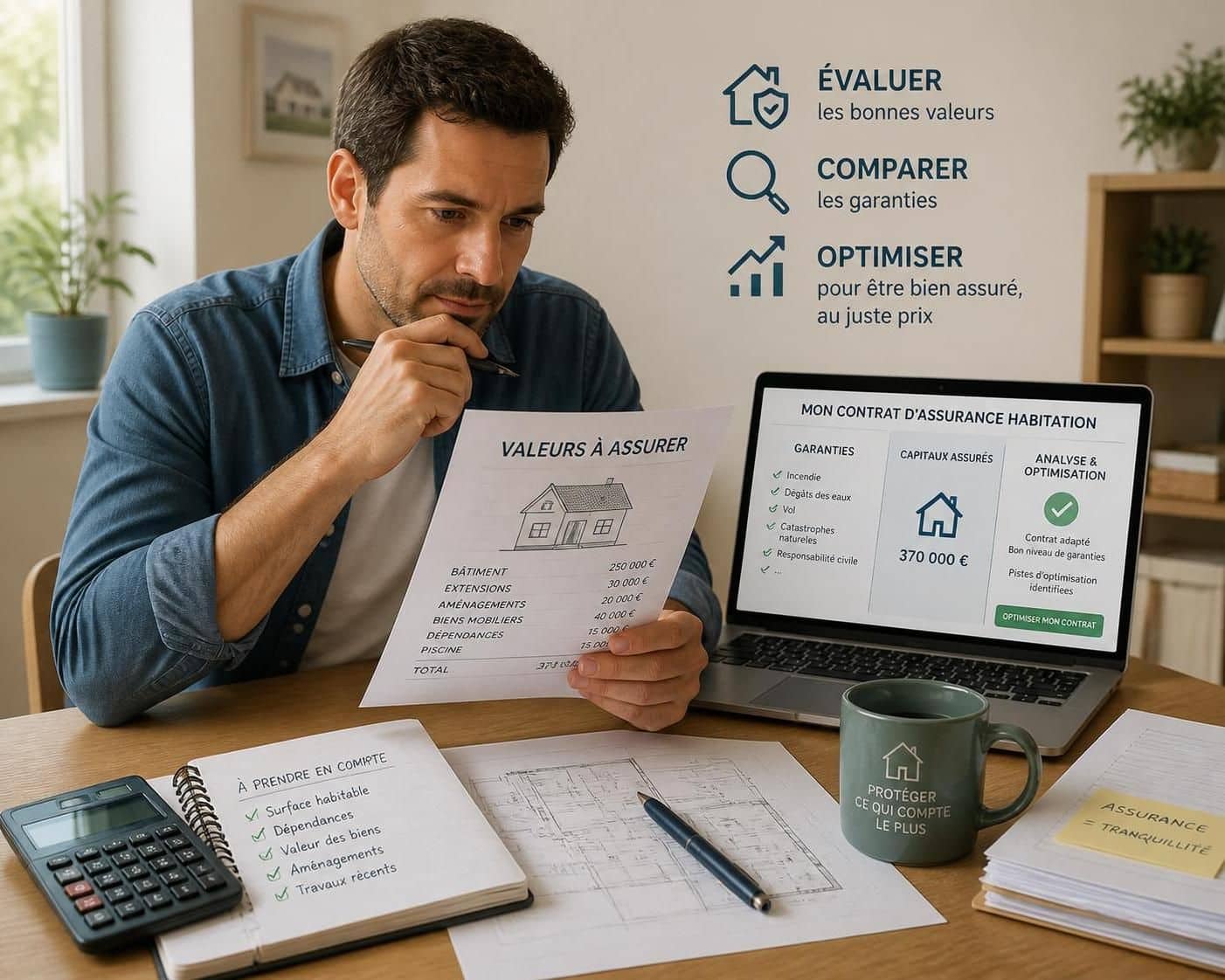 d&eacute;couvrez des conseils pratiques pour &eacute;viter la surassurance habitation et optimiser votre contrat d'assurance tout en prot&eacute;geant efficacement votre logement.